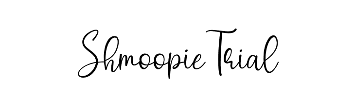 Shmoopie Trial  font caratteri gratis