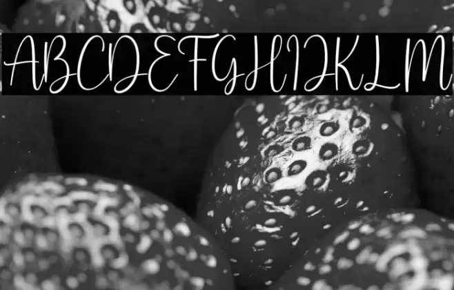 Shmoopie Trial Font examples