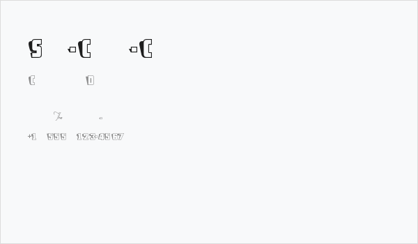 Sho-Card-Caps Business Card