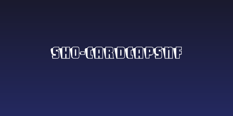 Sho-CardCapsNF Social Header