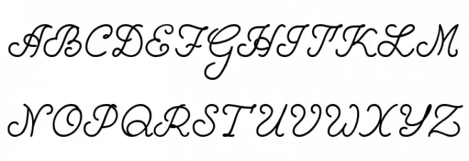 ShoB Regular 字体 大写