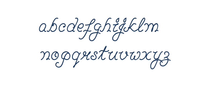 ShoB Regular Lowercase