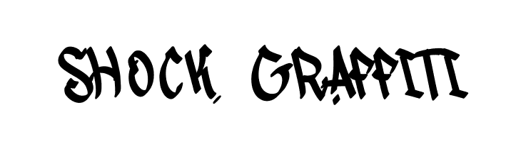 Shock Graffiti  नि: शुल्क फ़ॉन्ट्स डाउनलोड