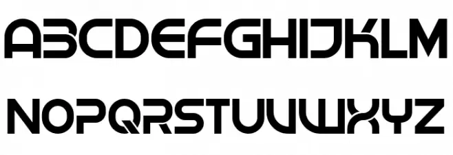 Shock Light Шрифта ВЕРХНИЙ