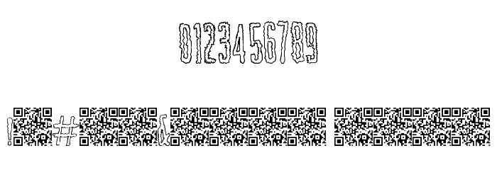ShockColours Font OTHER CHARS