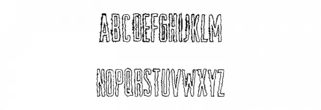ShockColours Шрифта ВЕРХНИЙ