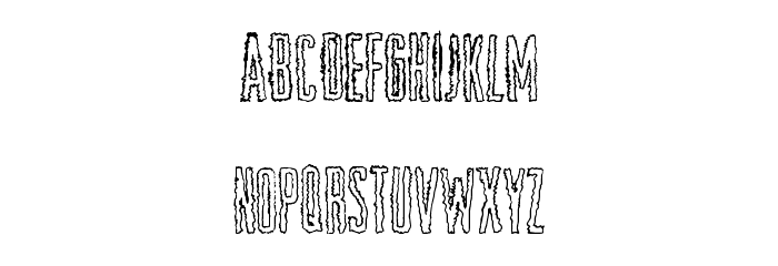 ShockColours Font LOWERCASE