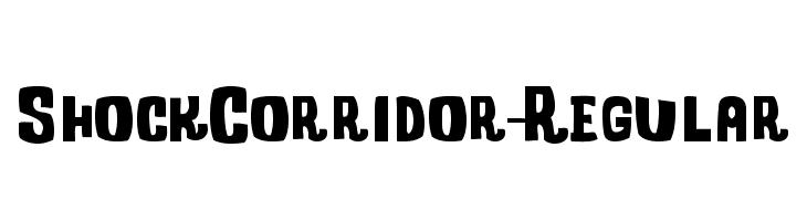 ShockCorridor-Regular  नि: शुल्क फ़ॉन्ट्स डाउनलोड