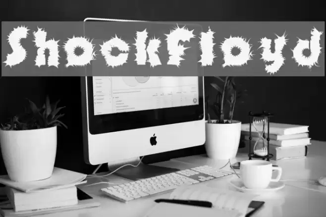 ShockFloyd Font examples