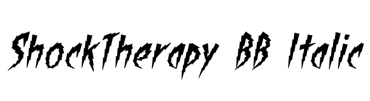 ShockTherapy BB Italic Font