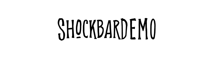 ShockbarDEMO  font caratteri gratis