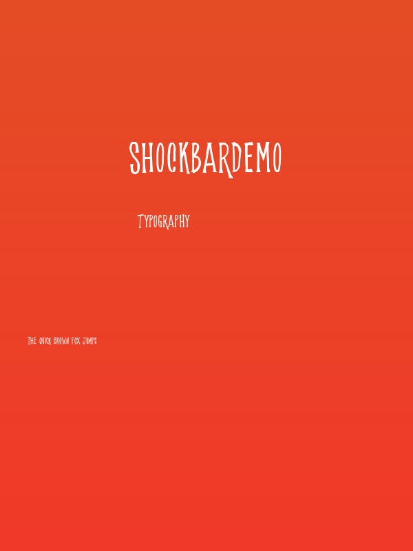 ShockbarDEMO Poster