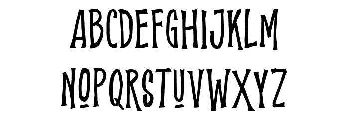 ShockbarDEMO Font LOWERCASE