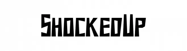 Shocked Up  免费字体下载