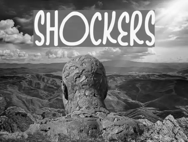 Shockers Font examples