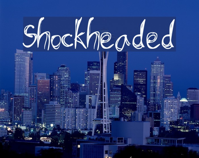 Shockheaded Example 1