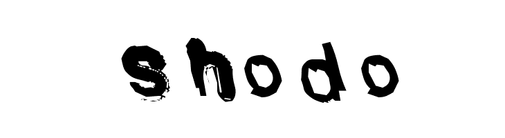 Shodo Font - FFonts.net