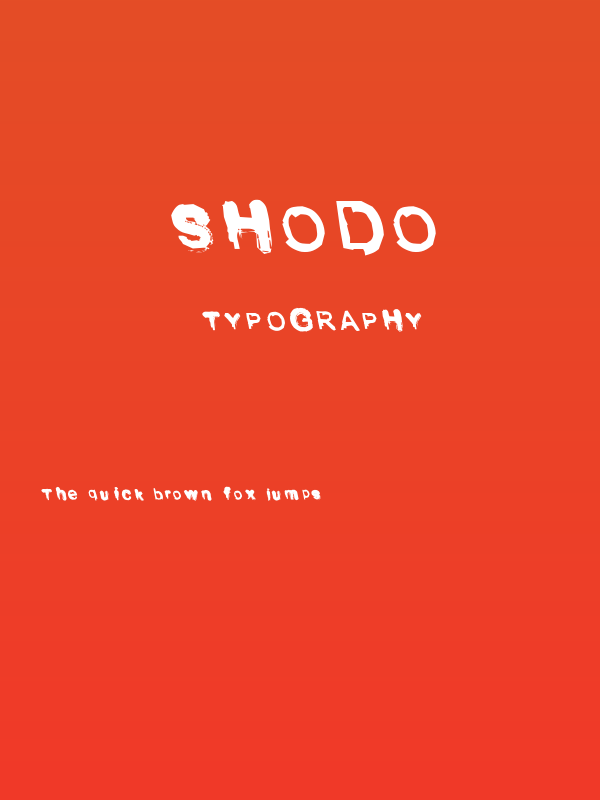 Shodo Poster