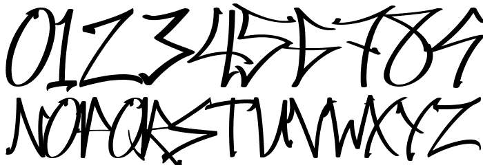 Shoel Crack Font OTHER CHARS