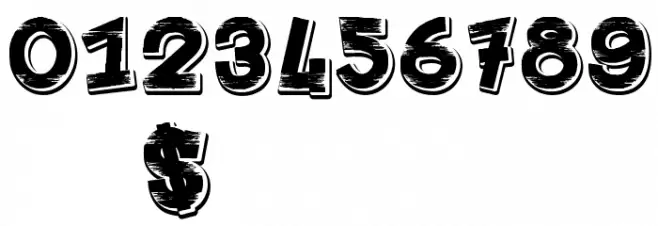 Shoes center Font OTHER CHARS