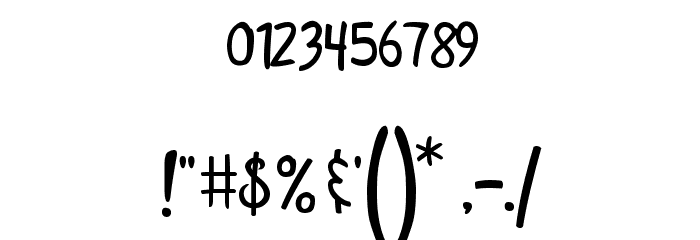 Shoestore Font OTHER CHARS