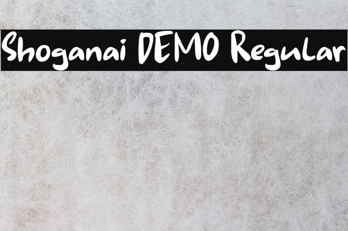 Shoganai DEMO Regular Example 2