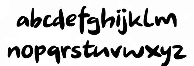 Shoganai DEMO Regular Font LOWERCASE
