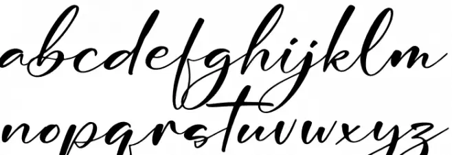 Shogeking Oniki Font LOWERCASE