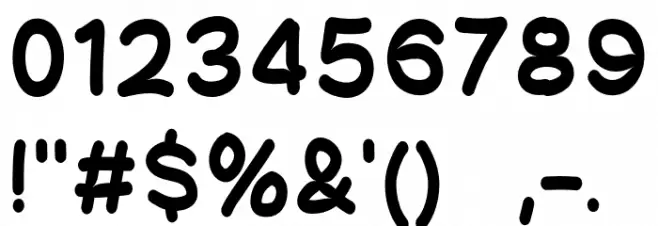 Shogie 字体 其它煤焦