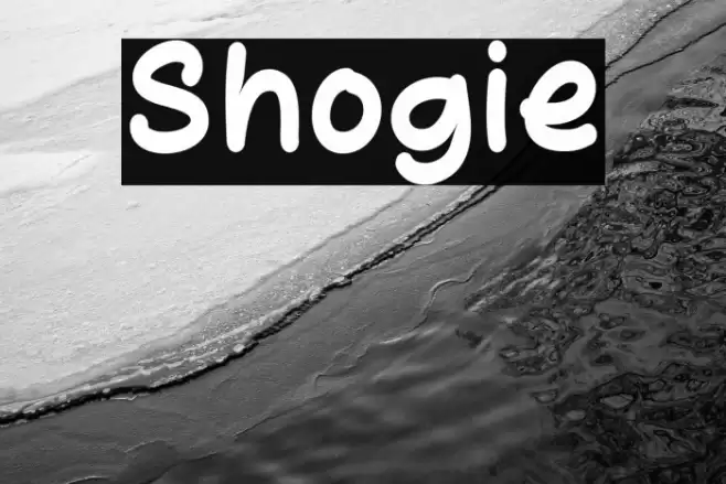 Shogie 字体 examples