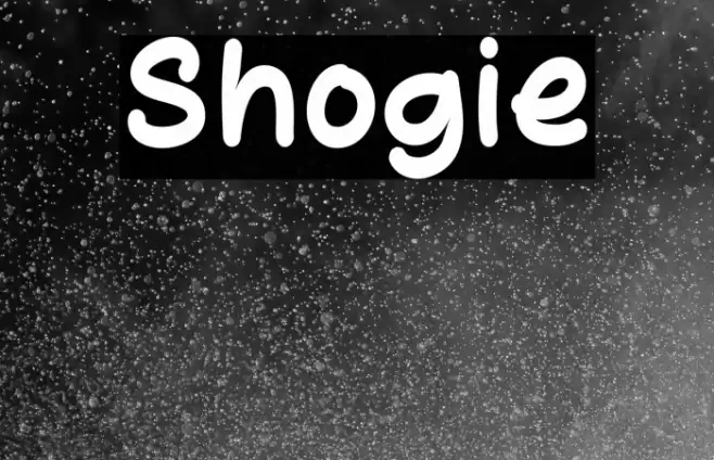 Shogie 字体 examples