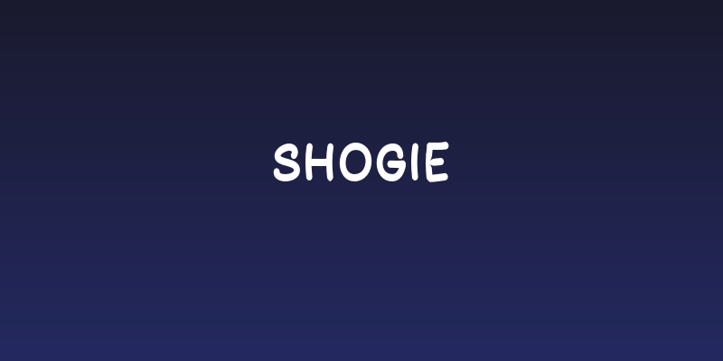 Shogie Social Header