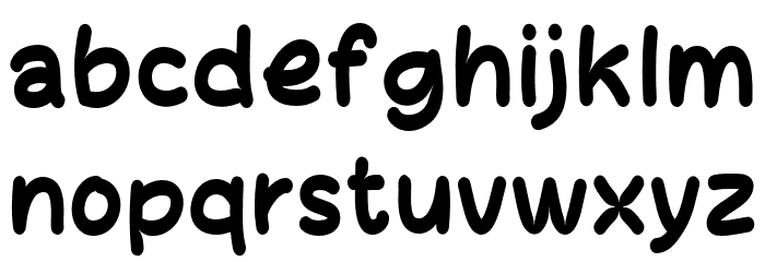 Shogie Font LOWERCASE