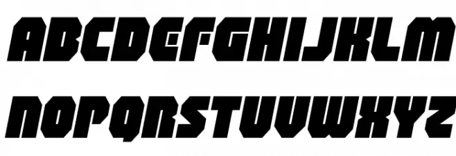 Shogunate Expanded Italic Polices MINUSCULES