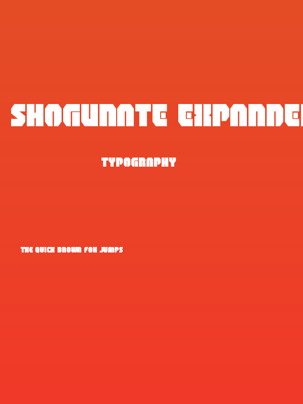 Shogunate Expanded Poster