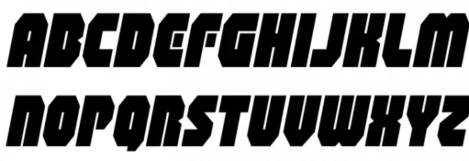 Shogunate Italic Fuentes MINÚSCULAS