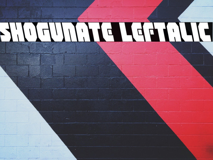 Shogunate Leftalic Example 1