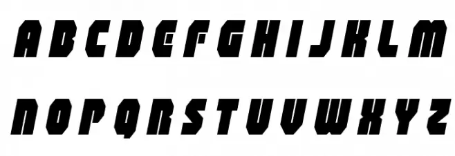 Shogunate Title Italic خط أحرف صغيرة