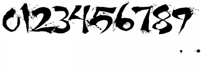 Shoguns Clan Font OTHER CHARS