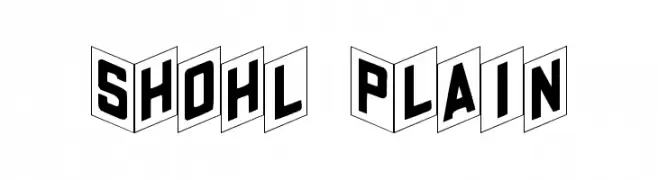 Shohl Plain  Frei Schriftart Herunterladen