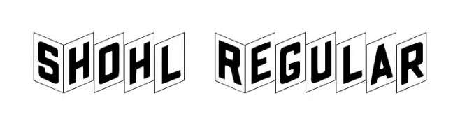 Shohl Regular  Frei Schriftart Herunterladen