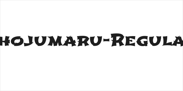 Shojumaru-Regular Logo