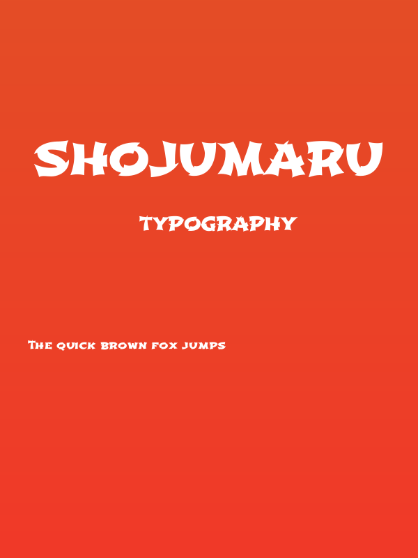 Shojumaru Poster