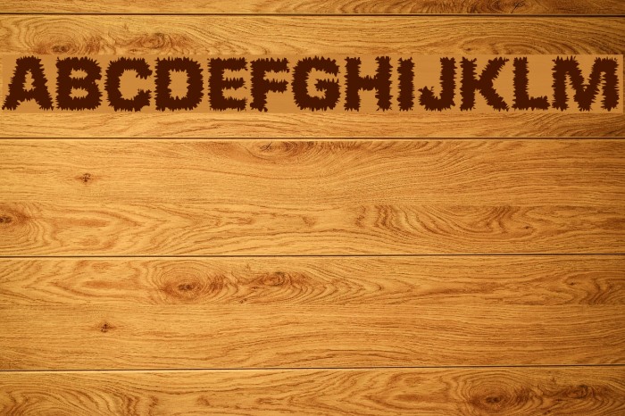 Shokkking Black Font examples