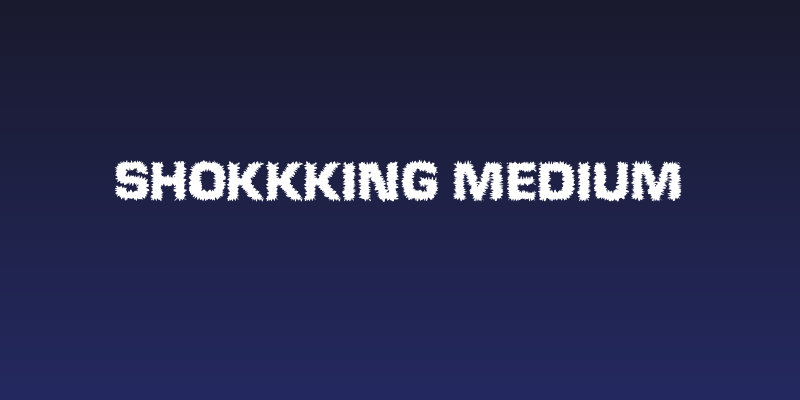 Shokkking Medium Social Header