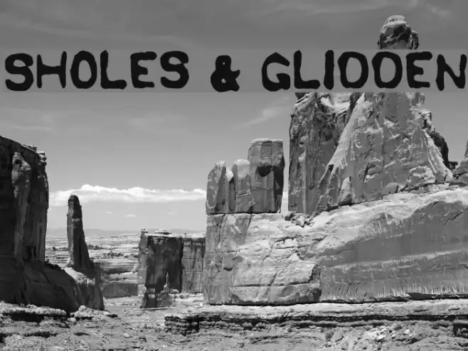 Sholes & Glidden Font examples