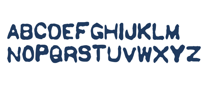 Sholes & Glidden Lowercase