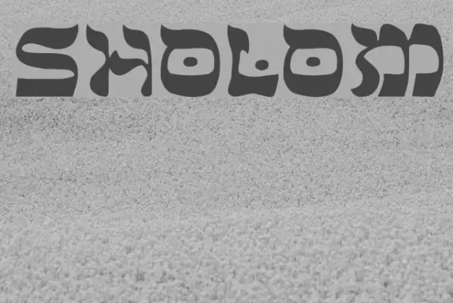 Sholom Font examples