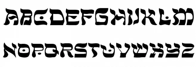 Sholom Schriftart Kleinbuchstaben