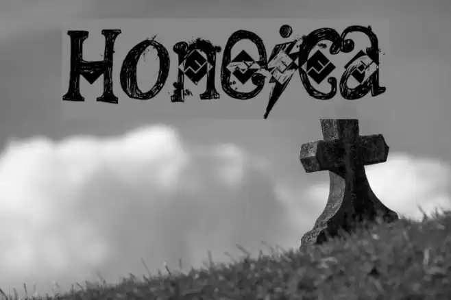 Shoneica Шрифта examples